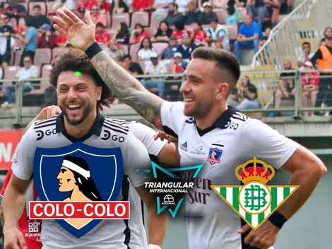 ¿Quién transmite el amistoso entre Colo Colo vs Betis?
