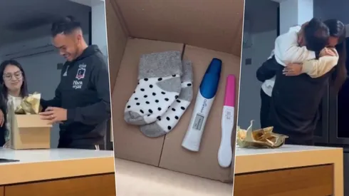 Gabi Suazo fue sorprendido por su pareja.