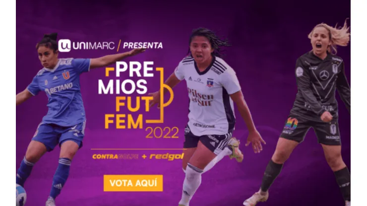 Comienza proceso de votaciones para los premios FutFem 2022.