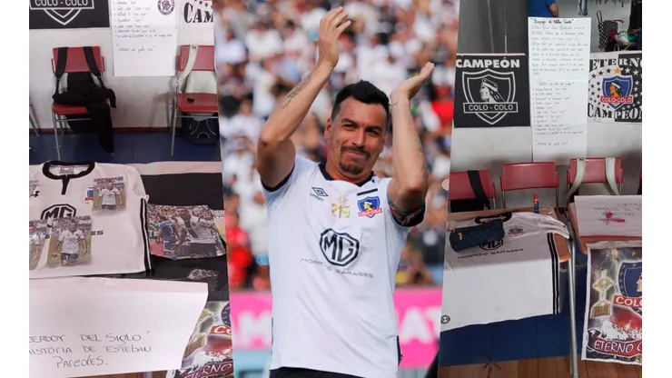 Esteban Paredes fue el protagonista en una feria escolar