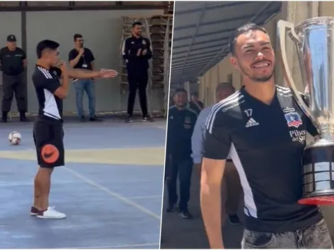 Thompson se pone de árbitro en la visita a la cárcel y Suazo lo palanquea