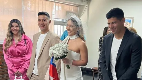 Baeza contrajo matrimonio en esta jornada.