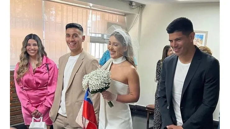 Baeza contrajo matrimonio en esta jornada.