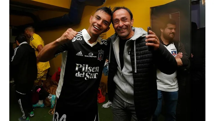 Jaime Pizarro destaca el camino de su hijo Vicente en Colo Colo.