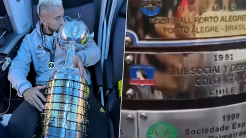 Arturo Vidal se acuerda de Colo Colo