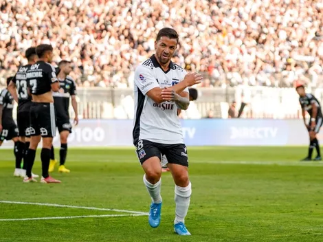La emoción de Gabriel Costa en Colo Colo