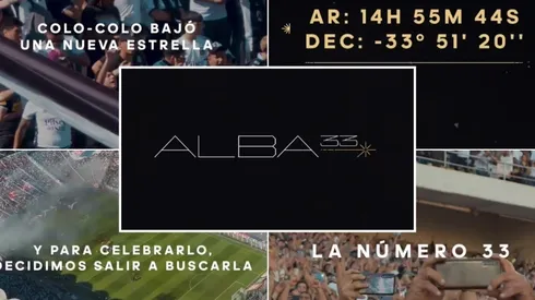 Colo Colo tiene una nueva estrella en el cielo.