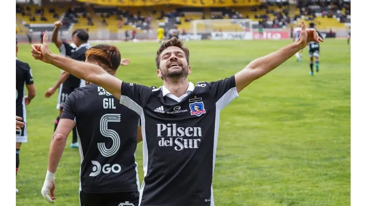 Agustín Bouzat marcó su primer tanto con la camiseta de Colo Colo