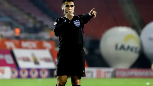 José Cabero el juez del partido