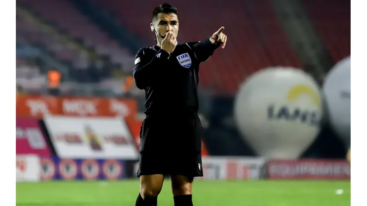 José Cabero el juez del partido