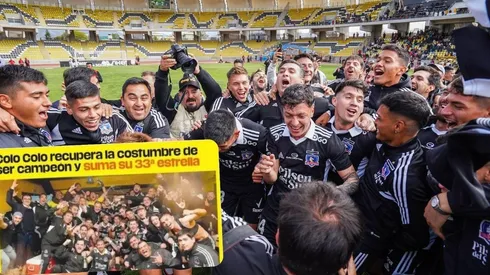 Colo Colo se roba las portadas de los medios nacionales tras bajar la estrella 33.