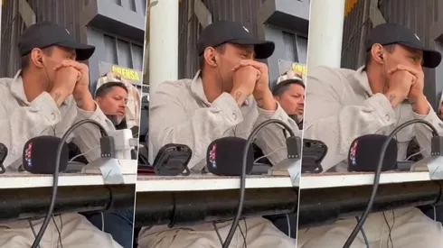 La reacción de Jorge Valdivia tras el gol de Colo Colo ante Coquimbo Unido.