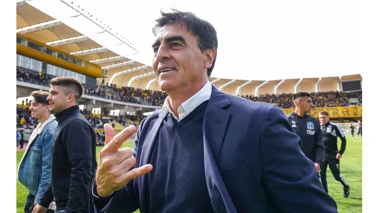 Quinteros ganó su primer título de Primera División con Colo Colo.