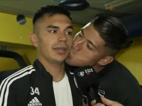 Cortés interrumpe entrevista a Pizarro para darle un beso y llenarlo de elogios