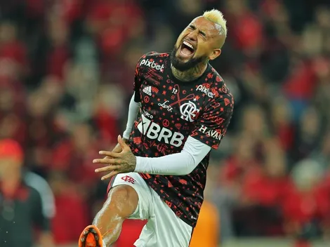 Vidal enciende las alarmas en Flamengo a días de la final de la Libertadores
