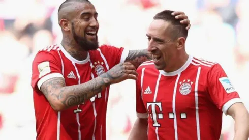 Vidal no se guarda nada y despide emotivamente a Ribéry.