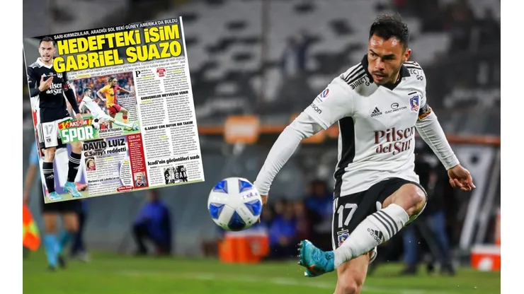 Gabriel Suazo es portada en Turquía