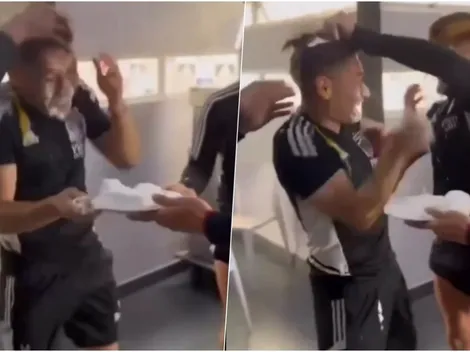 El Torta Opazo festeja su cumpleaños con un tortazo en la cara