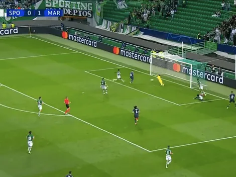 ¡Sánchez histórico! El ex Colo Colo anota en triunfo de Marsella y se convierte en máximo goleador chileno en Champions