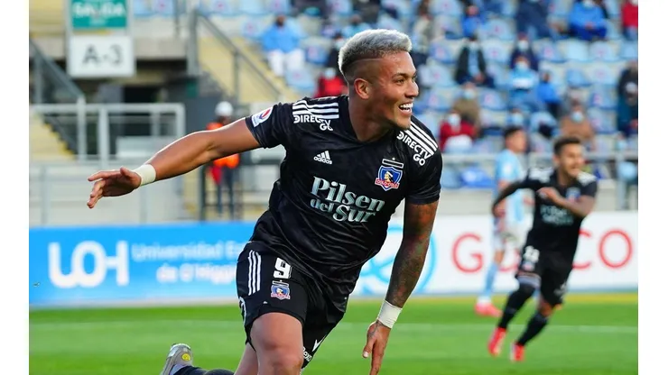 Parraguez anotó 12 goles con la camiseta de Colo Colo.