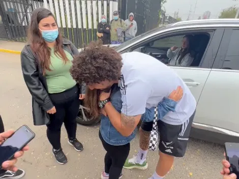 VIDEO | La emoción de pequeña fanática tras un abrazo con Falcón