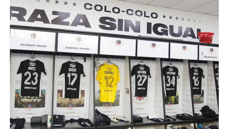 El camarín del Cacique espera al plantel de Gustavo Quinteros.