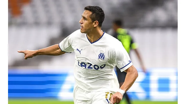 Alexis Sánchez marcó el empate parcial ante Sporting de Lisboa en la Champions League.