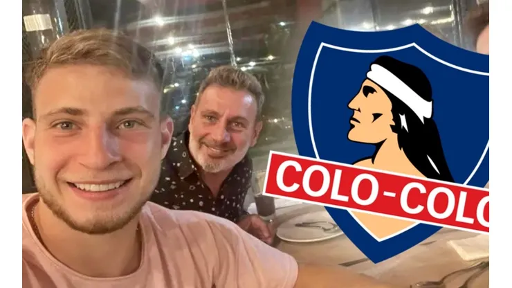 Barti quiere ver a su hijo con la camiseta de Colo Colo.