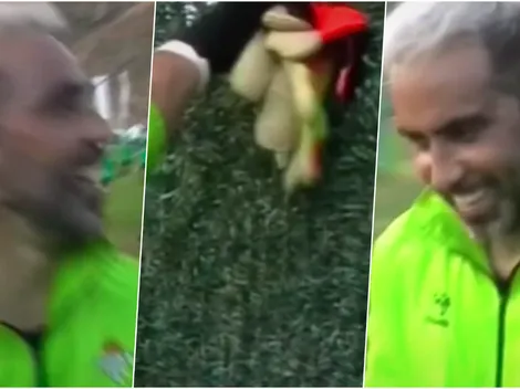 Bravo emociona a todo el Betis cumpliéndole el sueño a un hincha