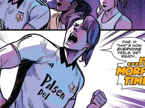 Camiseta de Colo Colo la rompe en cómics de Power Rangers