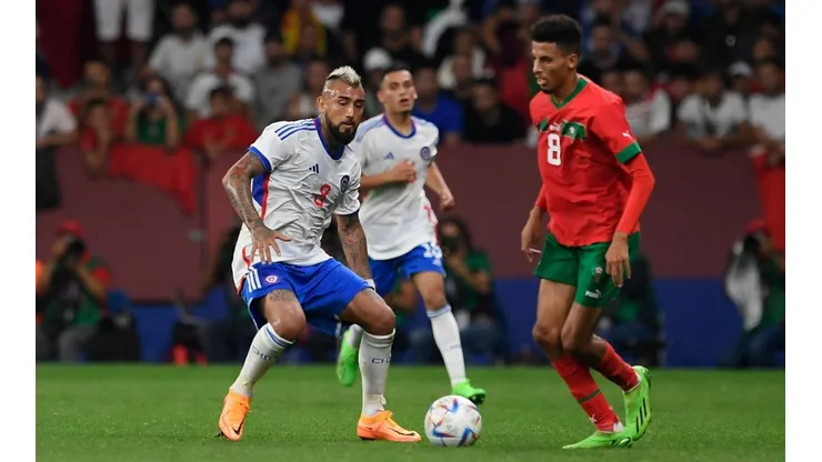 Arturo Vidal no dramatiza tras la caída ante Marruecos.