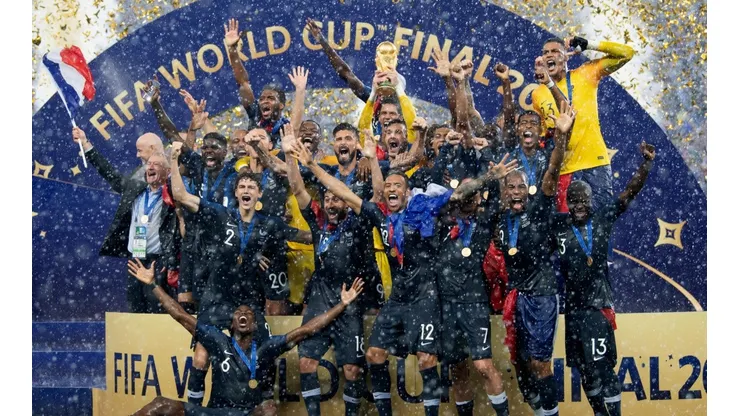 Francia es el último campeón del Mundial de fútbol