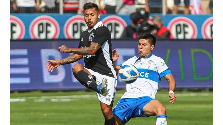 Marcos Bolados comenzó a palpitar el partido ante Universidad Católica.