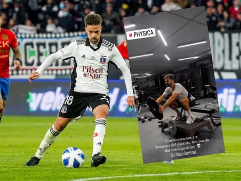 Bouzat no está ni ahí con descansar y se entrena con todo para el clásico