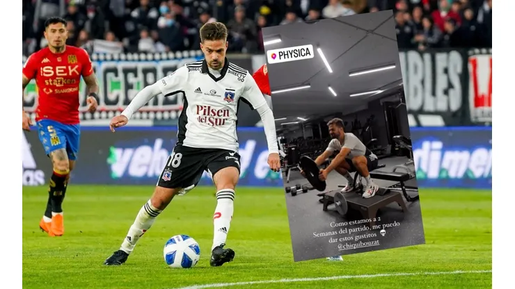 Bouzat no está ni ahí con descansar y se entrena con todo para el clásico.