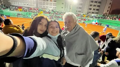 Carlos Caszely fue uno más del equipo chileno en Copa Davis