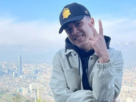 Darkiel es del Colo y luce un gorro del Cacique