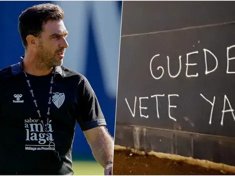 Pablo Guede lo pasa pésimo en España con el Málaga