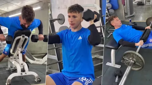 El delantero de 20 años se prepara con todo para llegar al Athletico Paranaense.