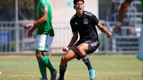 Ervin Vaca anota en el gol de Colo Colo Proyección