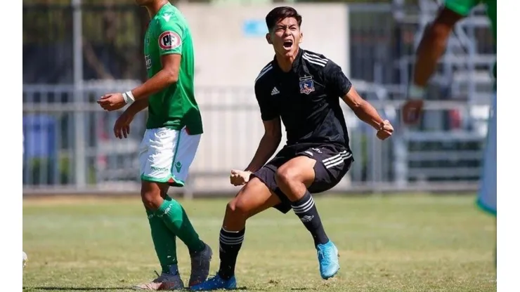 Ervin Vaca anota en el gol de Colo Colo Proyección
