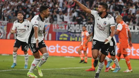 Colo Colo jugando con Cobresal en el primer semestre