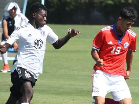 No lo olvidará más: Axcel Pierre juega su primer partido oficial en Colo Colo