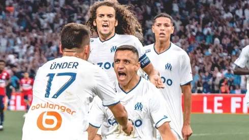 Sánchez brilla en Marsella con nueva conquista y guía triunfo frente al Lille.