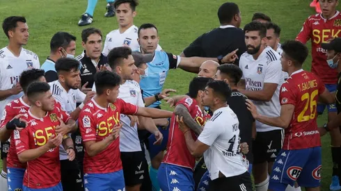 Colo Colo contra Unión Española en el 2021