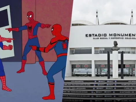 IMAGEN | Spiderman se roba la película como vocal de mesa en el Monumental