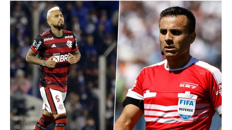 Piero Maza impartirá justicia en el partido entre Flamengo y Vélez Sarsfield.