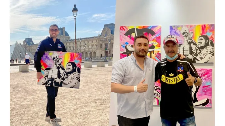 Hincha recorre por horas el Museo du Louvre para encontrar a Colo Colo