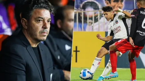 Gallardo conoció al Pibe en la presente Copa Libertadores 2022.