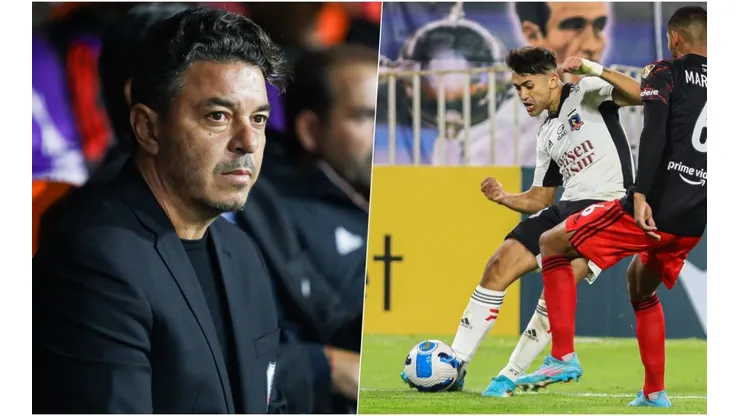 Gallardo conoció al Pibe en la presente Copa Libertadores 2022.